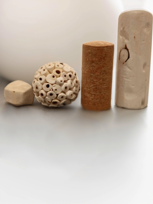 Buddy Stix™ Soft Sola Wood Parrot Toy